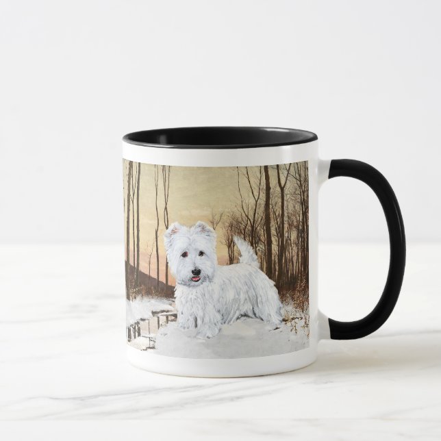 Taza Westie al Crepúsculo (Derecha)