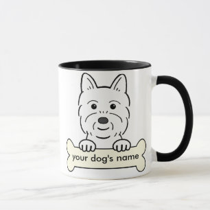 Taza Westie personalizado