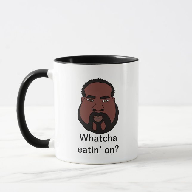 Taza Whatcha Come’ En La Masa Regalo Café Mug  (Izquierda)