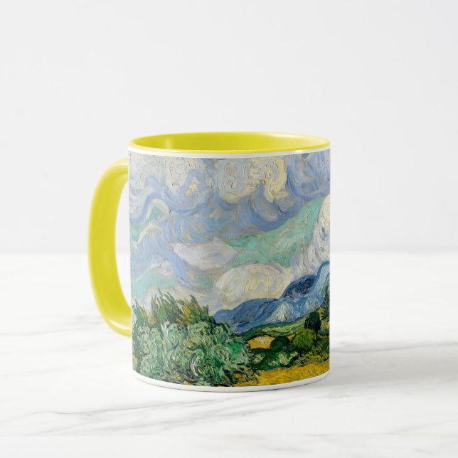 Taza Wheat Fields Van Gogh (Anverso izquierdo)