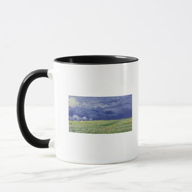 Taza Wheatfields de Vincent van Gogh el | debajo de la (Izquierda)
