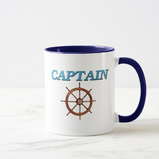 Taza Wheel del capitán y de capitán (Derecha)