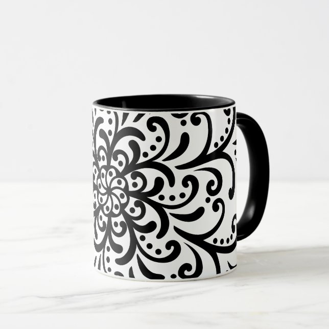 Taza Whimsical Flourig Mug (Anverso derecho)