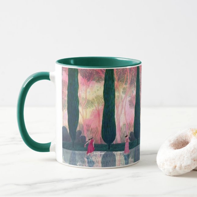 Taza Whimsical Sisters – Kind Ones Coffee Mug of Grace  (Con donut)