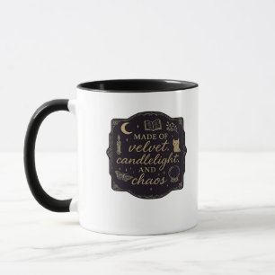 Taza Whimsigoo Fantasía Bosques Místicos, Luna y Mágica