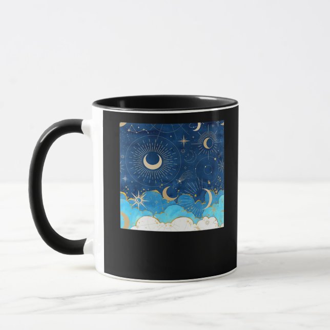 Taza Whimsigoth Clouds Sun Moon WitchClassic (Izquierda)