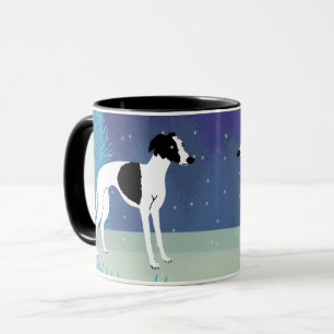 Taza Whippet de invierno