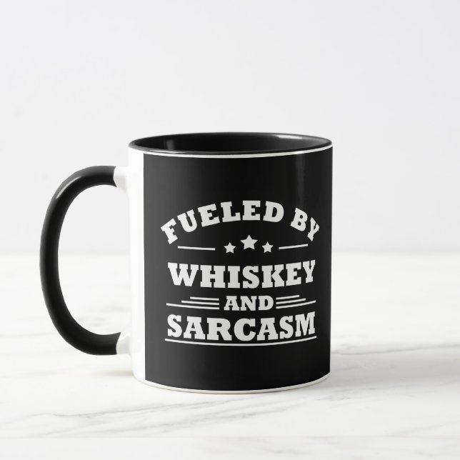 Taza Whiskey cita graciosos dichos de alcohol (Izquierda)
