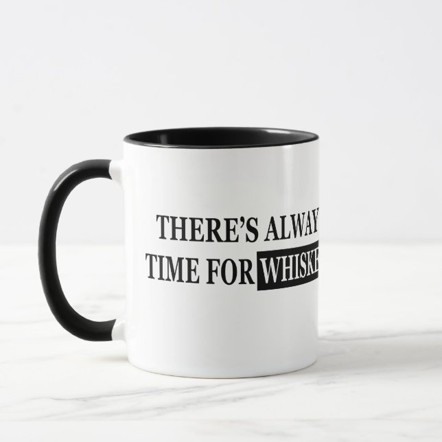 Taza Whiskey cita graciosos dichos de bebida (Izquierda)