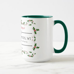 Taza Whispering Pines Holiday Mug