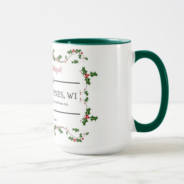 Taza Whispering Pines Holiday Mug (Derecha)
