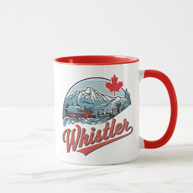Taza Whistler BC Canadá (Derecha)
