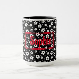 Taza White Daisies Mug
