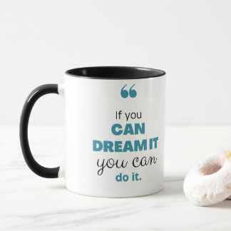 Taza white mug for coffee OR tea