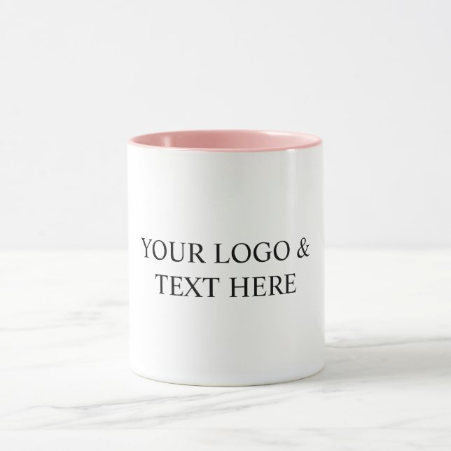 Taza White Personalized – Your Logo & Text Here (Centro)