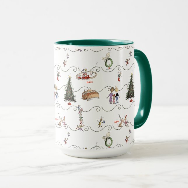 Taza Whoville Christmas Garland Celebration (Anverso derecho)