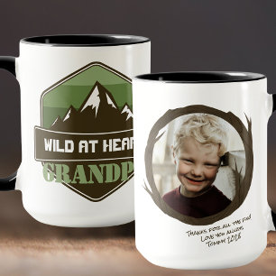 Taza Wild at Heart Personalized Photo Gift