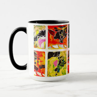 Taza Wild Thing Doodle Coffee Art Mug