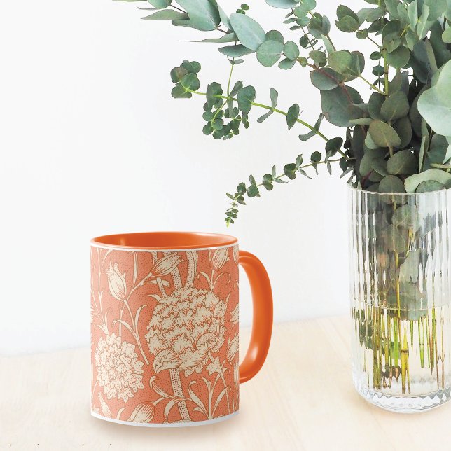 Taza Wild Tulips Peach William Morris (Subido por el creador)