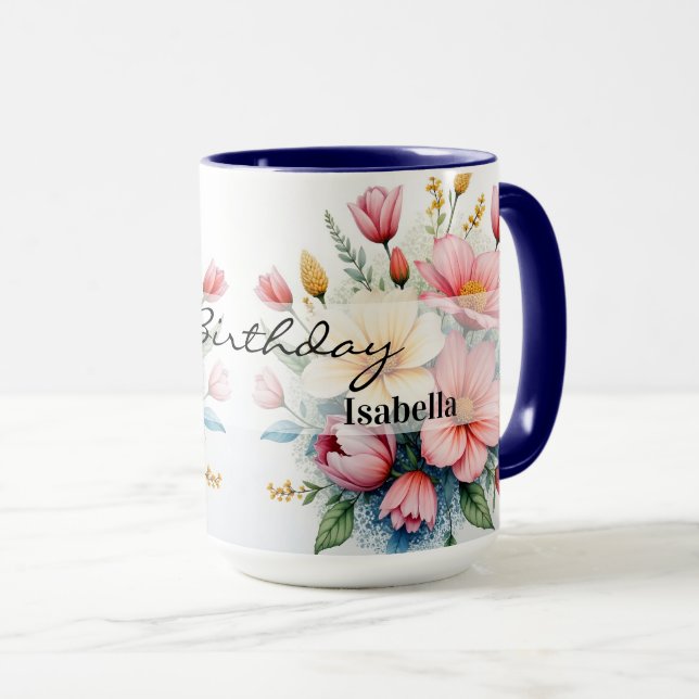 Taza Wildflowers Beautiful Trendy Luxury Collection (Anverso derecho)