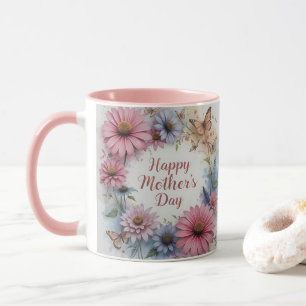 Taza Wildflowers Happy Mother's Day