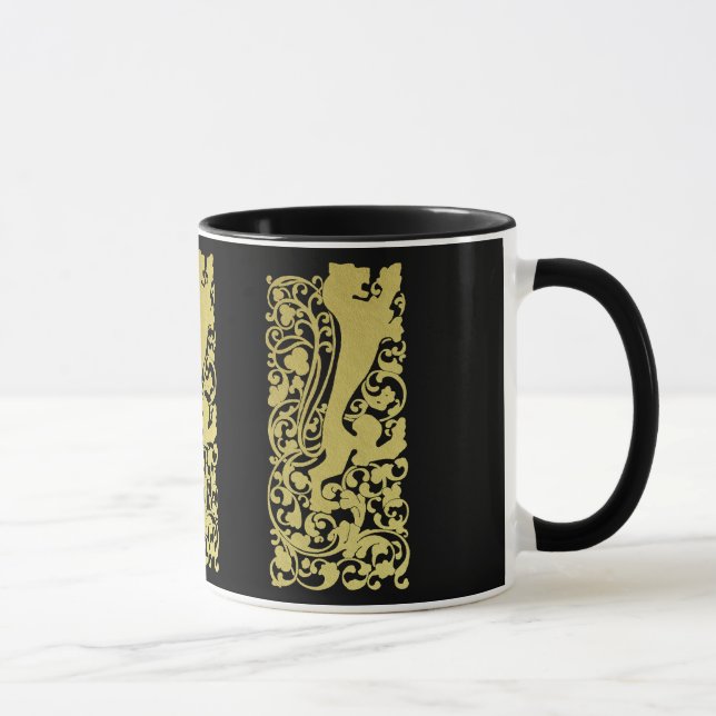 Taza Will Bradley Heraldic Lion (Derecha)