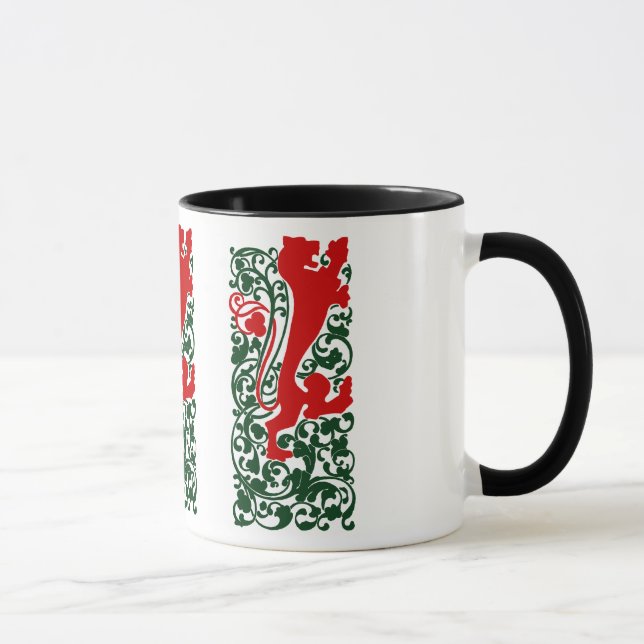 Taza Will Bradley Heraldic Lion (Derecha)