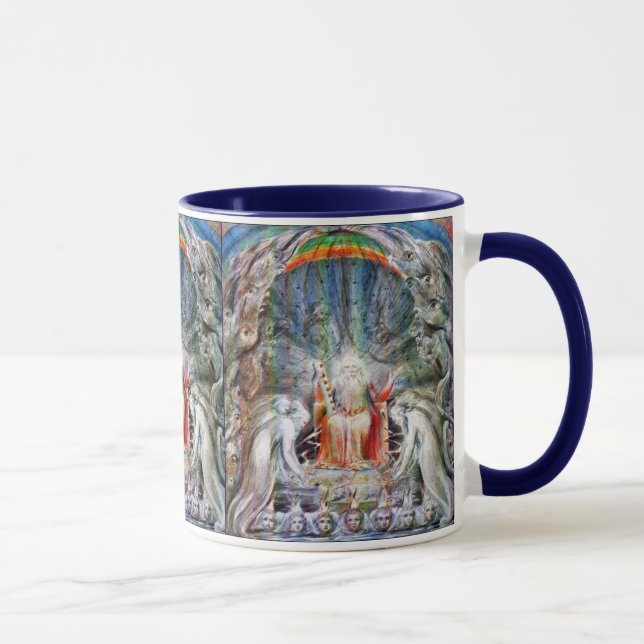 Taza William Blake: Antes del trono divino (Derecha)