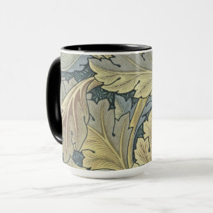 Taza William Morris Acanthus deja el Art Nouveau floral