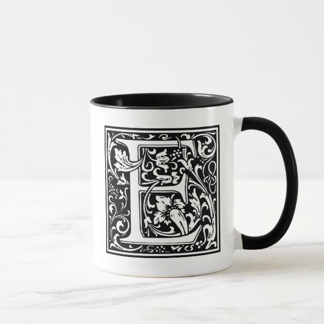 Taza William Morris Alphabet "E" (Derecha)