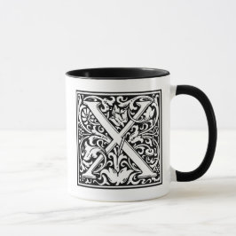 Taza William Morris Alphabet "X"