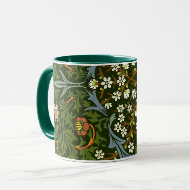 Taza William Morris Design, Blackthorn (Anverso izquierdo)