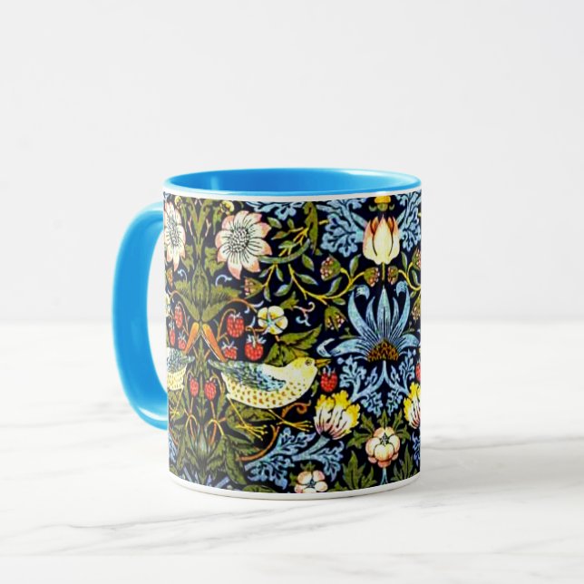 Taza William Morris - Ladrón de fresas (Anverso izquierdo)