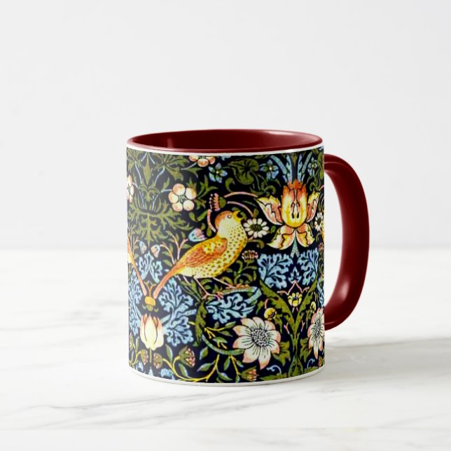 Taza William Morris - Ladrón de fresas (Anverso derecho)