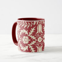 William Morris, patrón floral vintage,