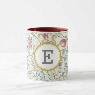 Taza William Morris PERSONALIZADO INICIAL