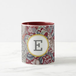 Taza William Morris PERSONALIZADO INICIAL