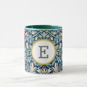 Taza William Morris PERSONALIZADO INICIAL