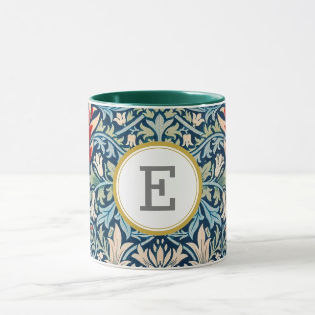 Taza William Morris PERSONALIZADO INICIAL (Centro)