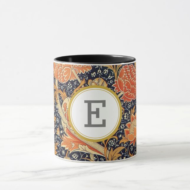 Taza William Morris PERSONALIZADO INICIAL (Centro)