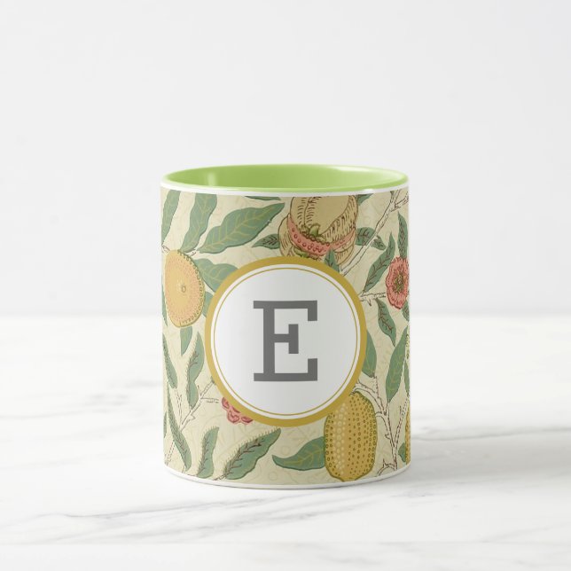 Taza William Morris PERSONALIZADO INICIAL (Centro)