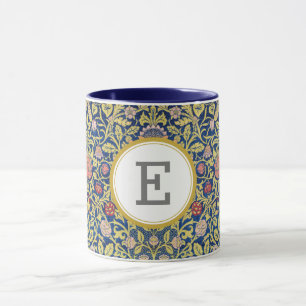 Taza William Morris PERSONALIZADO INICIAL