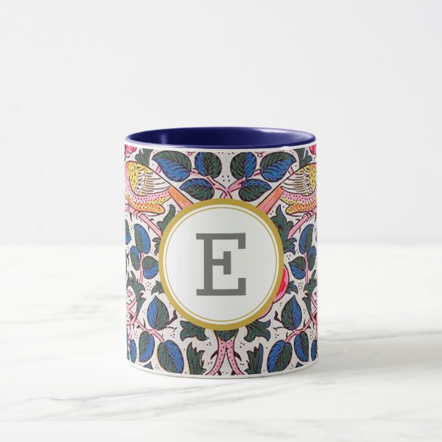 Taza William Morris PERSONALIZADO INICIAL (Centro)