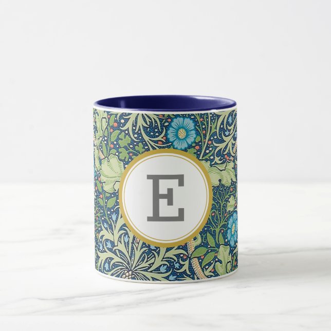 Taza William Morris PERSONALIZADO INICIAL (Centro)
