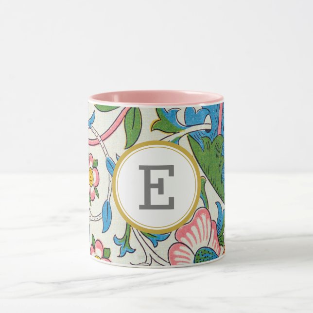Taza William Morris PERSONALIZADO INICIAL (Centro)