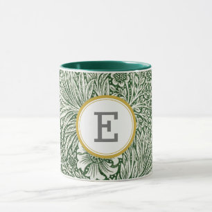 Taza William Morris PERSONALIZADO INICIAL