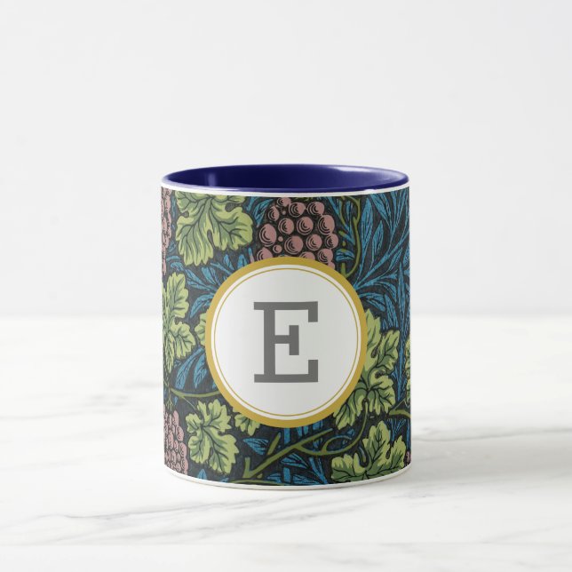 Taza William Morris PERSONALIZADO INICIAL (Centro)