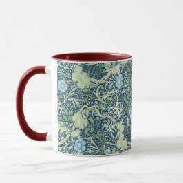 Taza William Morris Vintage Blue Blue Seaweed