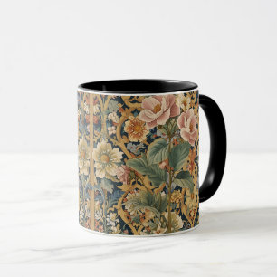 Taza William Morris vintage Pimpernel prerrafaelita