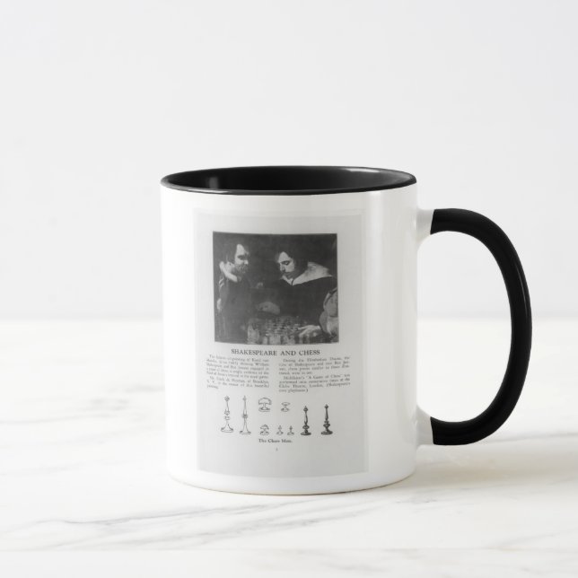 Taza William Shakespeare y Ben Jonson (Derecha)